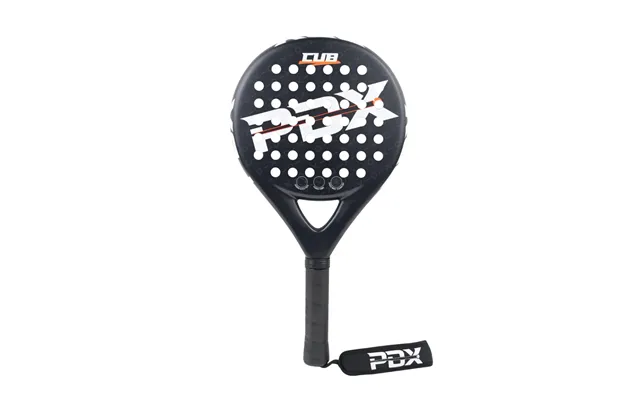 Pdx Cub Kids Beginner Padel Racket Ages 6-12 30% Carbon 70% Fibreglass 270g Round
