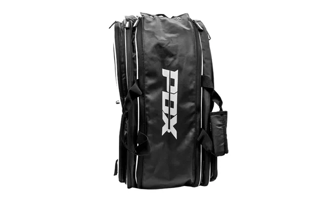Pdx Padel Racket Bag Black & White Holds 2-4 Rackets Backpack Convertible Thermal Compartment