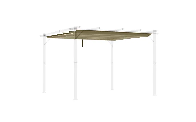 Pergola Shade Cover, Replacement Canopy, Tan - Professional Seller, Best Quality, 3x3m, Easy To Use, Excellent Drainage,