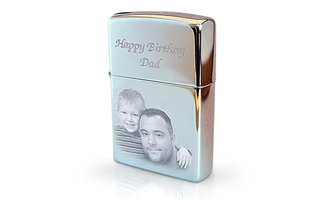 Personalised Zippo Lighter Â Custom Text Engraving Unique Photo Keepsake Gift