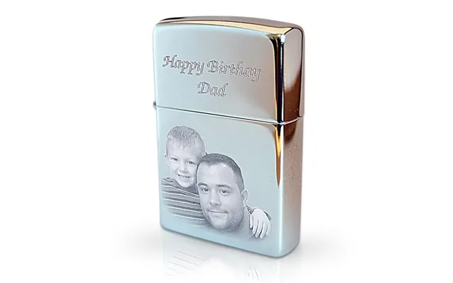 Personalised Zippo Lighter Custom Text Engraving Unique Photo Keepsake Gift