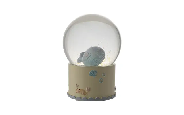 Petit Cheri Resin Whale Snowglobe