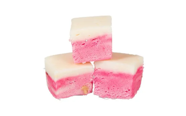Pink & White Nougat Fudge
