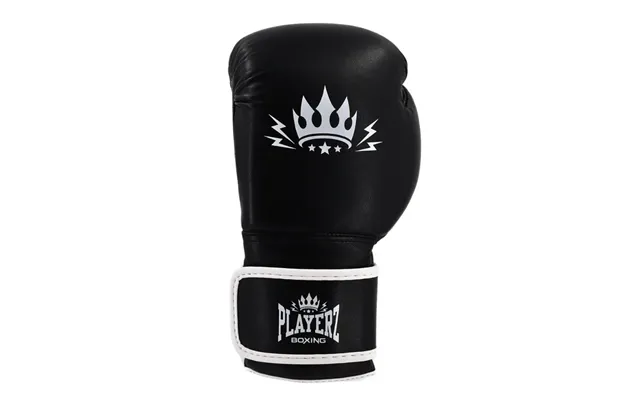 Playerz Element Kids Boxing Gloves - Black White 8oz
