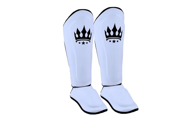 Playerz Spartech Shin Guards - White Black