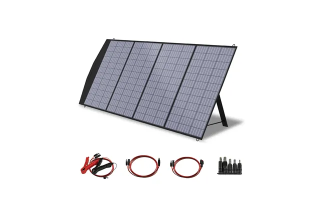 Portable Solar Panel 200w Foldable Waterproof High Efficiency 18v Allpowers
