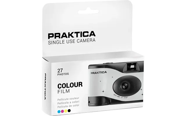 Praktica Single Use Disposable Colour Film Camera With Flash - Wedding White
