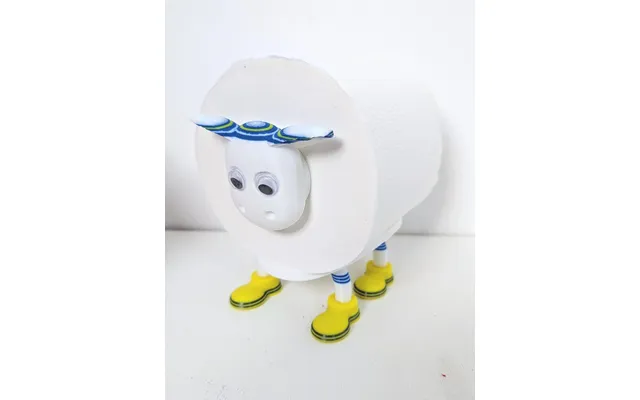 Premiersheep Leeds United Toilet Roll Holder New 2025 26 Football Fan Gift Universal Fit Custom Boots - White product image