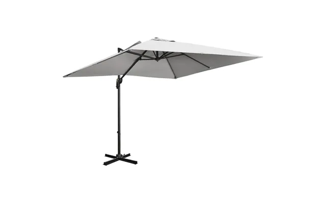 Premium 2.7 X 2.7m Cantilever Garden Umbrella - Grey