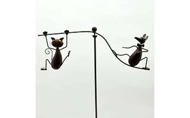 Premium 50 Cat And Mouse Garden Spinner - High Quality, Perfect For Decor
