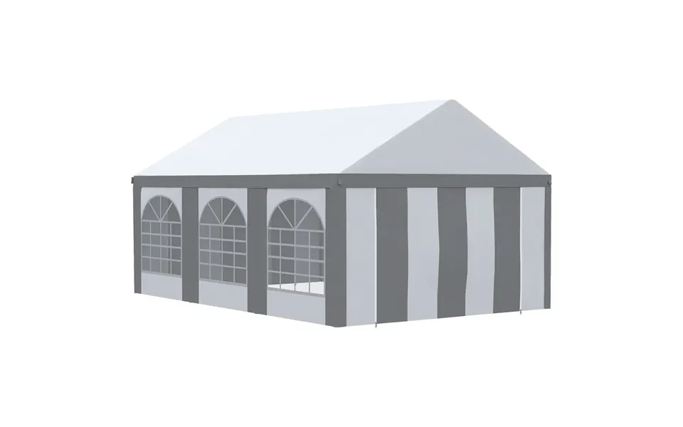 Premium 6x4m Party Tent Marquee Gazebo With Sides - Windows