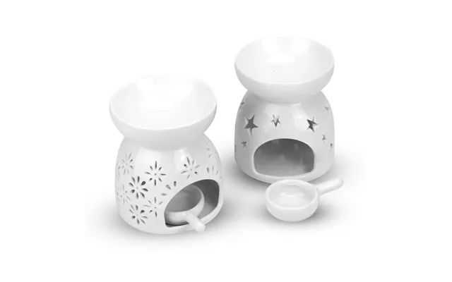 Premium Ceramic Oil Burners - Set Of 2 M&w