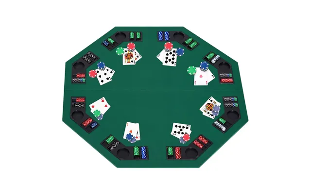 Premium Foldable Poker Table Top - 1.2m 48 Inches