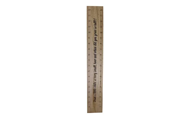 Premium Height Chart Wall Plaque - Track Your Family's Growth