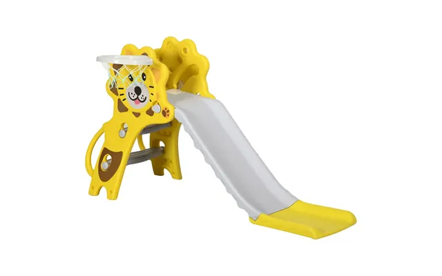 Premium Kids Slide & Basketball Hoop Indoor Fun For Ages 18-36 Months