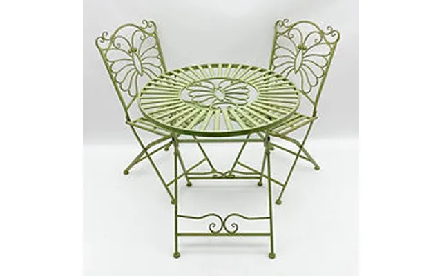 Premium Leaf Green Bistro Set - Foldable, Sturdy, And Versatile product image