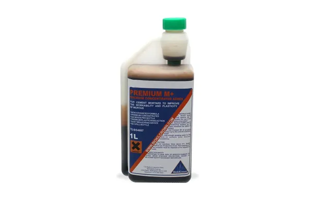 Premium M Concentrated Admix Super Concentrated Mortar Plasticiser 1 Litre