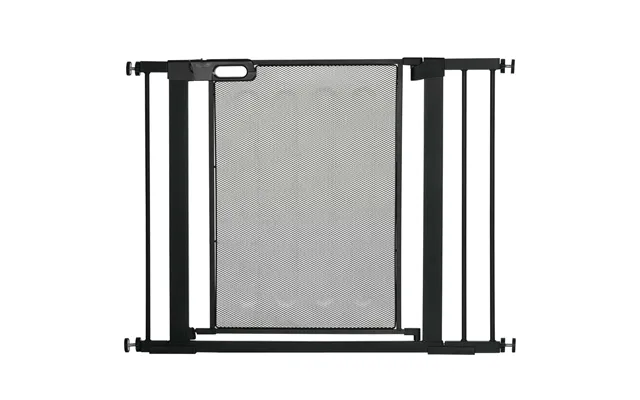 Premium Pressure Fit Safety Gate, Auto Close, 75-103 Cm, Black - Pawhut