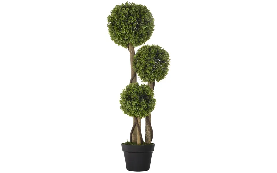 Premium Quality Faux Boxwood Ball Topiary - Indoor Outdoor, 90cm