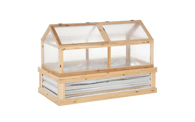 Premium Raised Garden Bed With Greenhouse Top - 122x61x81.7cm product image
