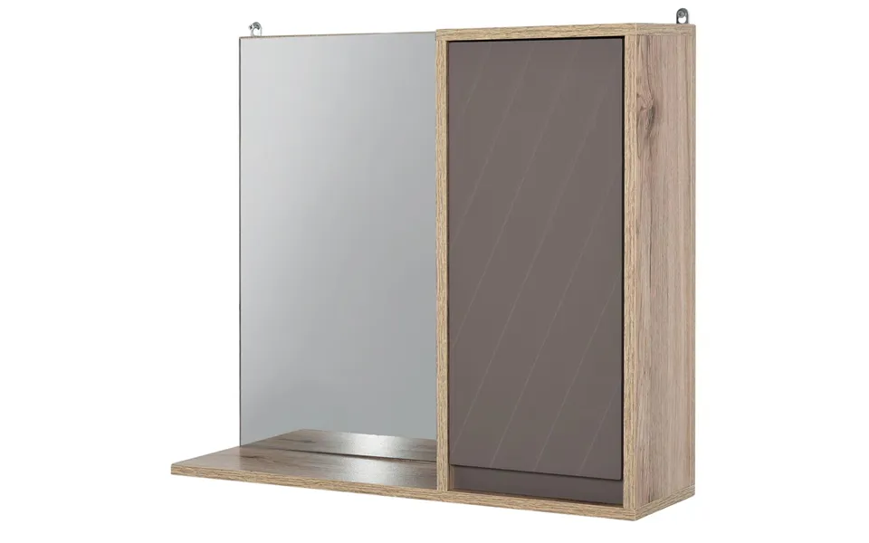 Premium Wall Mount Bathroom Cabinet & Mirror Shelf - Sleek Home Storage Solution