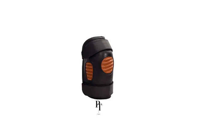 Prestige Tannery Pro Leather Knee Guards - Brown S