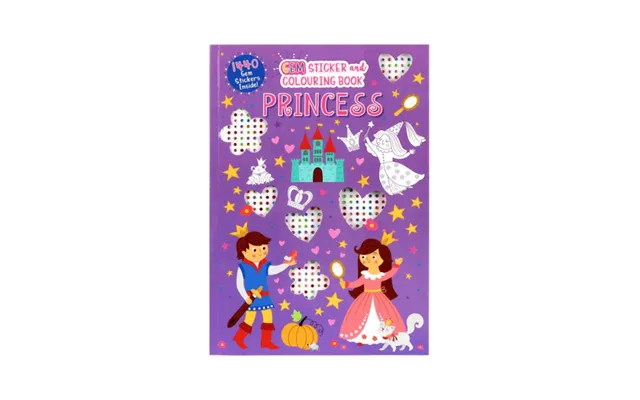 Princess Gem Sticker Colouring Book product image