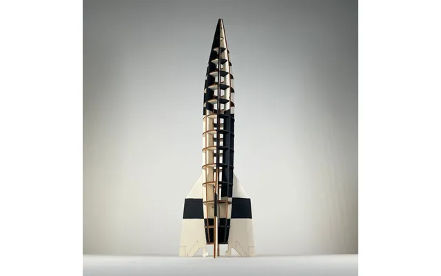 Prop V2 Rocket - Flatpack Model Kit By Curious Rabbit