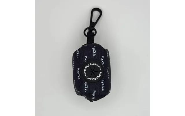 Pupclub Dog Poo Bag Holder - Midnight Black