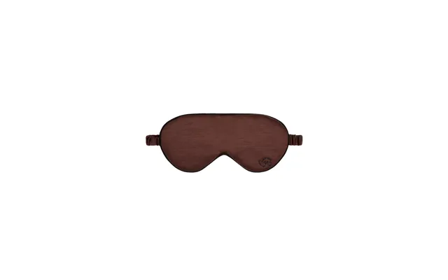 Pure Merino Sleepy Eye Mask, Chocolate Brown - Chocolate Brown