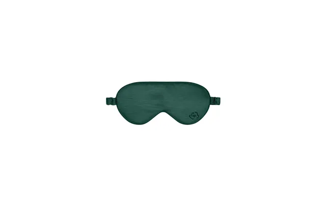 Pure Merino Sleepy Eye Mask Emerald Green - One Size Green