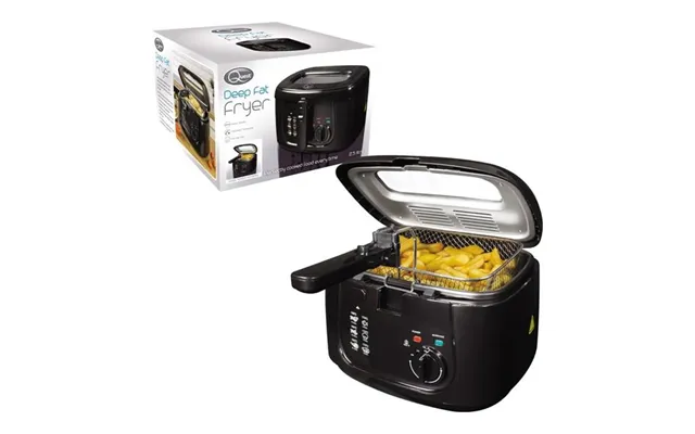 Quest 2.5l Deep Fryer With Removable Lid - Black