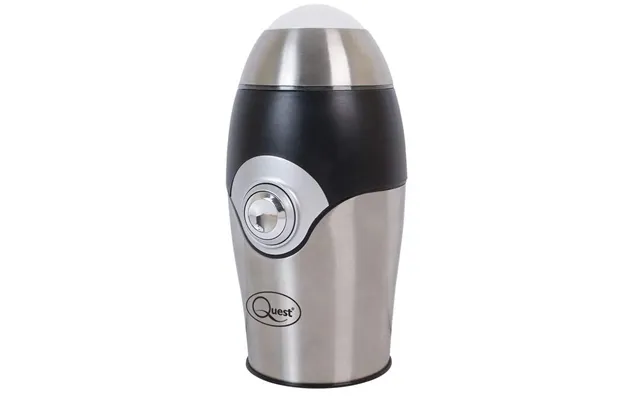 Quest Compact Grinder - Versatile One Touch Electric Grinder, Stainless Steel Blades, 50g Capacity, Viewing Window