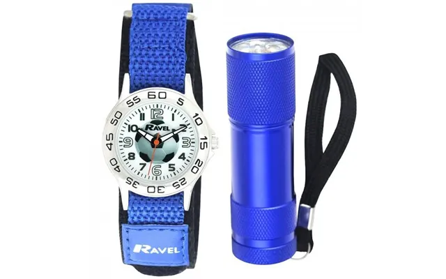 R4402 Ravel Football Kids Watch & Torch Set product image