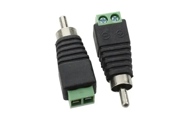 Rca Screw Terminal Adapter - Rca Phono Male