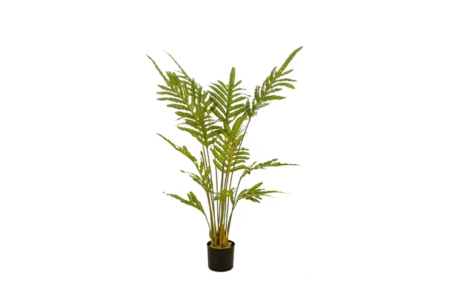 Realistic Artificial Fern Plant 4ft 120cm Green Foliage Low-maintenance Home Decor