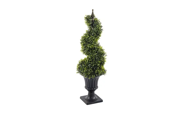 Realistic Boxwood Spiral Topiary - 90cm Tall