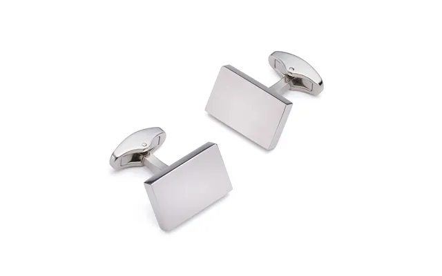 Rectangular Cufflinks In Silver