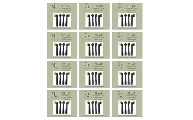 Recyclable Oral B Head Replacement Toothbrush - 12 Packs product image