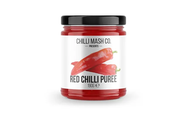 Red Chilli Puree 190g Chilli Mash Company