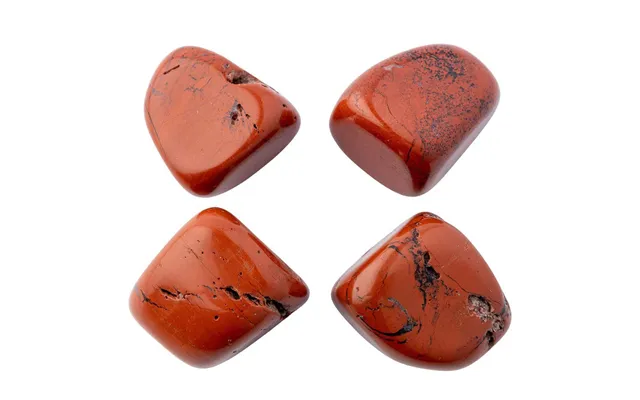 Red Jasper Tumbled Collectible Semi-precious Gemstone
