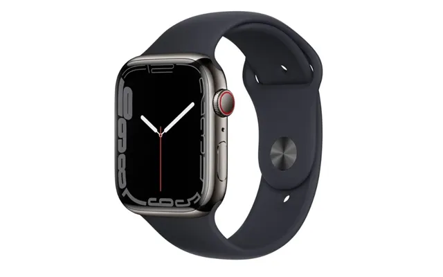 Refurbished Apple Watch Series 7 45mm Cellular Stainless Steel Unlocked - Graphite Premium Refurbished