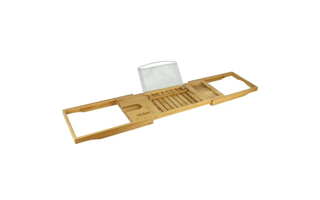 Relaxing Extendable Bamboo Bath Caddy Maison & White High-quality & Durable