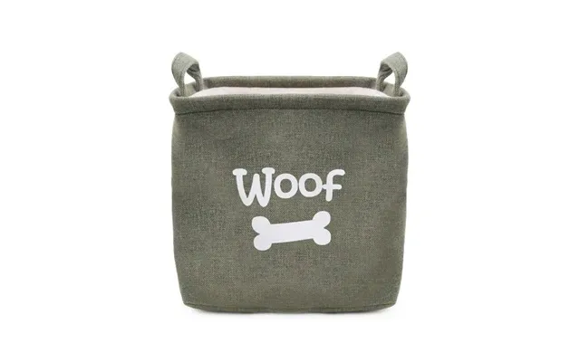 Rosewood Canvas Pet Toy Basket - Single