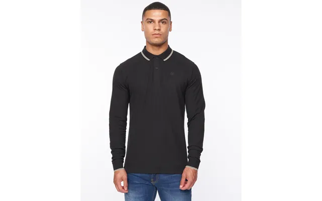 Roxberry Long Sleeve Polo Black - L