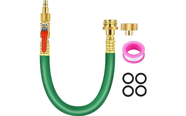 Rv Winterizing Kit Air Water Blowout Adapter Plug With Valve Universal