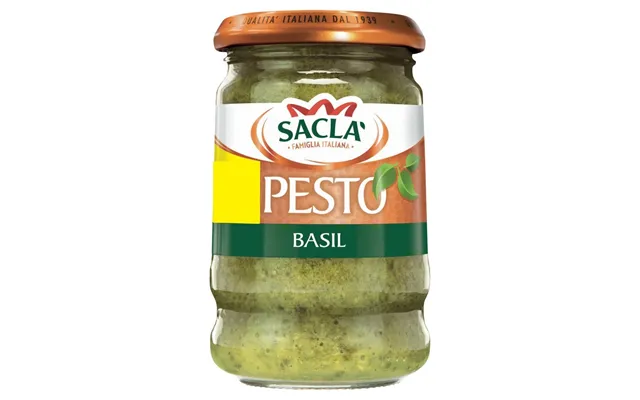 Sacla' Pesto Basil 190g Case Of 6