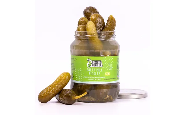Salty Dill Pickles Traditional Deli-style Gherkins 380g