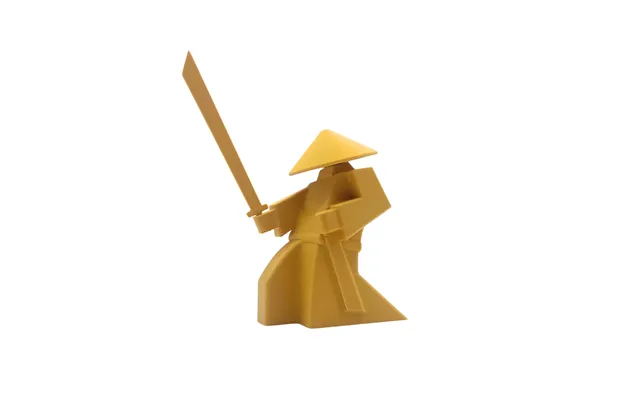 Samurai Incense Holder - Mustard Yellow