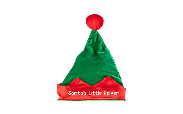Santa's Helper Hat With Bells
